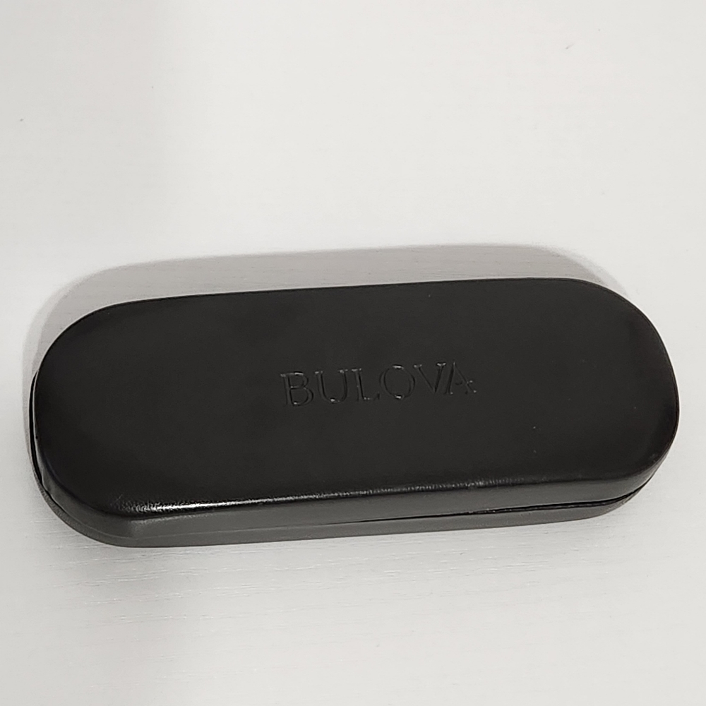 Bulova Eyeglasses Sunglasses Glasses Hard Shell Case